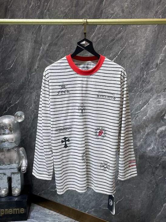 Picture of Chrome Hearts T Shirt Long _SKUChromeHeartsS-XLsftx868350274